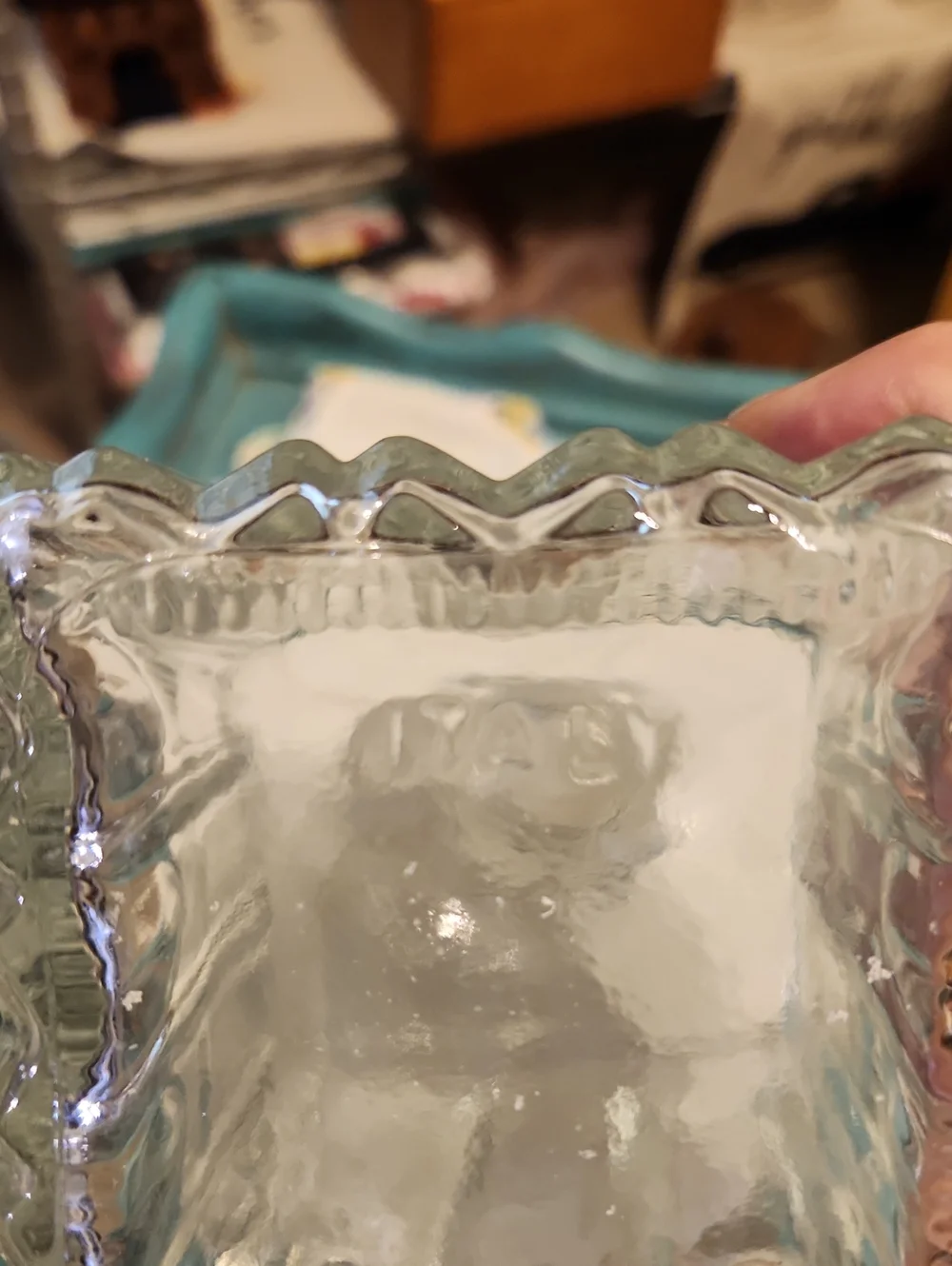 Clear Glass Square Decanter with Stopper - Home Dining-Italy